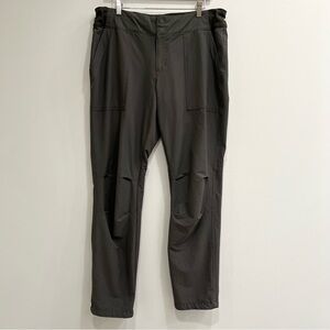 REI co-op woman’s nylon hiking pants outdoor olive green plus size 14